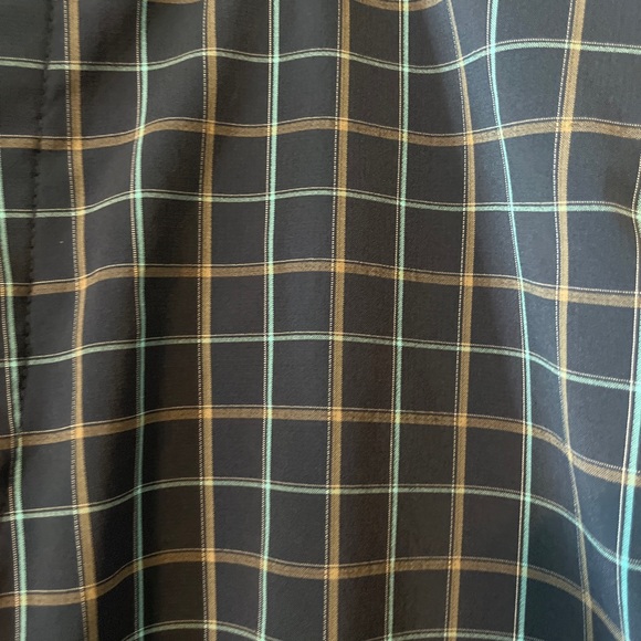 Bolle Mens Shorts Size 34 Blue Plaid Golf Pocket Shorts Polyester Spandex‎ - Picture 3 of 5